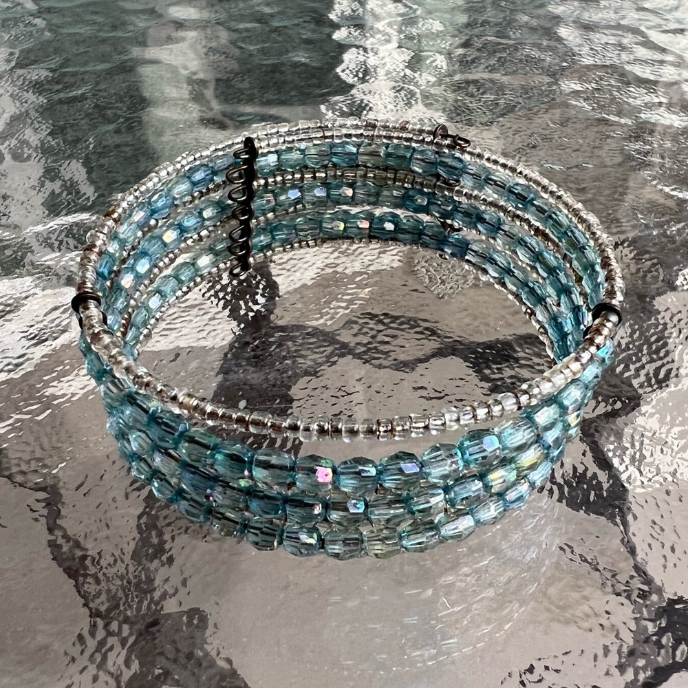 Bead Bracelet adjustable wire